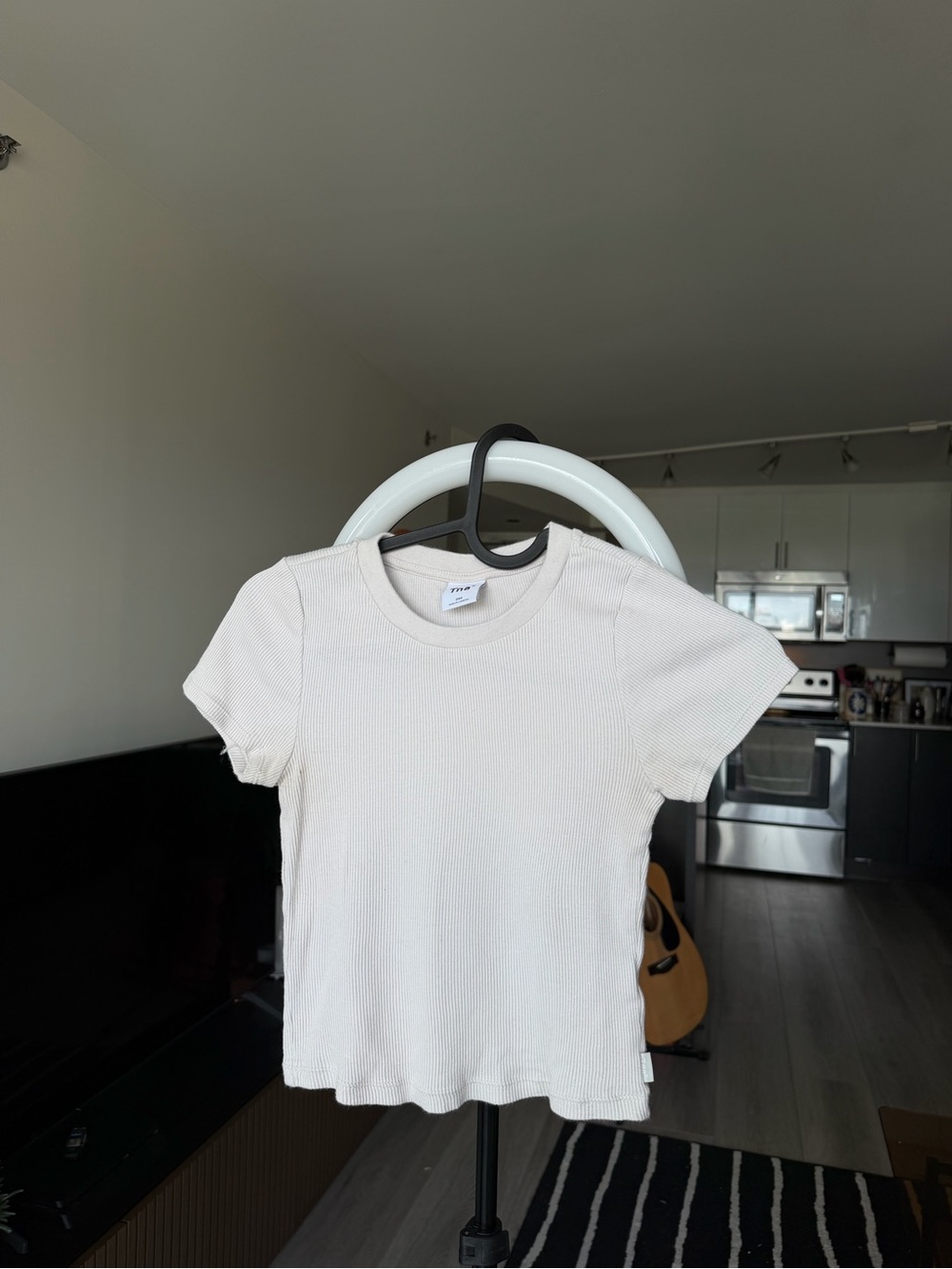 TNA Ribbed Short Sleeve Tee